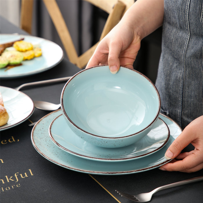 Latitude Run® Navia 32 Piece Dinnerware Set, Service for 8 & Reviews